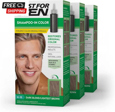 Just for Men Original Formula Men'S Hair Color, Dark Blond Lightest Brown (Pack