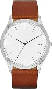 [SKAGEN DENMARK] Signatur Minimalist Men's Watch with Stainless Steel Bracelet, Mesh or Leather Band