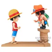 One Piece World Collectable Figure Log Stories Monkey D. Luffy & Portgas D. Ace