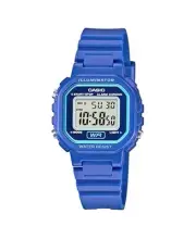 CASIO Child Digital Quartz Casual Watch Classic Dress Silver color Dial Waterpro