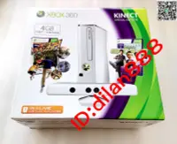 在飛比找露天拍賣優惠-微軟 日版 4GB 白色 KINECT套裝 XBOX360主