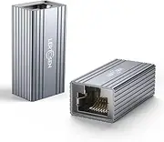 Ethernet Extender 10Gbps, 2 Pack Ethernet Coupler for Cat8 Cat7 Cat6 Cat5 Cable, 328ft Long Distance Extend, Aluminum Alloy Shell