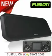 Fusion RV-FS402B Sound Panel Shallow Mount Speaker System│IP65│Marine/Boat│Black