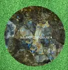 Labradorite Agate Table Top Counter Mystical Stone Healing Stones Modern Decor