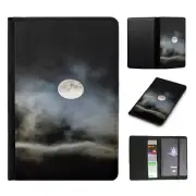 PASSPORT ITINERARY ORGANIZER|FULL MOONLIGHT MOON CLOUDY
