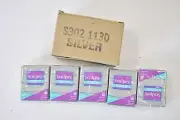Lot of 5 Sculpey III Oven Bake Clay Mold Compound 2oz Silver Polymer S302 1130