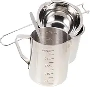 [SEWACC] 1set Candle Making Kit Scented Candle Supplies Wax Melting Cup Easy to Use and Clean