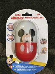 DISNEY MICKEY MOUSE CLUBHOUSE FUNHOUSE Tumbler Night Light Twist Top