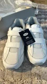 Dr Scholl's Gel Cushion White Sneakers size 10.5