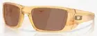Oakley OO9096-N160 Sunglasses Fuel Cell Matte Trans Light Curry/Prizm Tungsten