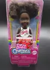 2020 Mattel Barbie Club Chelsea Girl Doll with a "LOVE" T-Shirt Black Hair New