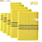5Pcs Shower Bath Scrub Glove Korean Exfoliating Body Scrubs Shower Towels Wash C