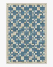 185' x 275' | Machine Washable Runner Rug | Kid & Pet Friendly | Indoor Rug | Blake Blue Rug | Ruggable