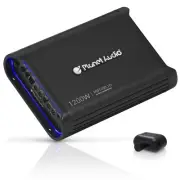 MB1200.1D Mini Bang Series Class D Car Amplifier - 1200 High Output, Low/High...