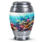 Sunlit Large Urns For Adult Male Cremation Urn For Ashes For Men 10 Inch