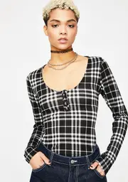 Popular By Demand Plaid Top