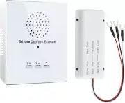 Wireless Doorbell Extender: 21 Melodies, 500ft Range