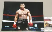 MIKE TYSON Hand Signed 11"x14" Photo 1 + JSA COA "BUY GENUINE TYSON '