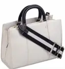 New Radley London Multi-Compartment Multiway Leather Satchel posh striped strap