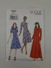 Vogue Sewing Pattern 9201 V9201 Fitted Dress 3 styles Pattern Size 6-14 NEW