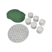 Bite Shield 6 Coils And 6 Candles Mosquito Coil Diffuser Refills