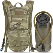 Lightweight Military-Grade Hydration Pack with 3L Water Bladder and Pockets