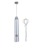 Electric Milk Frother Handheld Battery Operated Whisk Beater Foam Maker2612