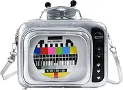 [Generic] Retro Television Shoulder Bag - Men's Messenger Bag | Travel Backpack | Shoulders Bags | Schooll Backpacks | Large Capacity Back Pack | Multifunctional School Daypack For Women, Girls