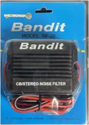 Workman NF-20 CB Radio/Stereo Power Noise Filter 120W RMS Power BRAND NEW