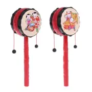 Spin Rattle Drum Monkey Drum Chinese Kid Toy