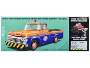 1960 Ford F-100 Pickup Truck Model Kit 1/25 Scale with Trailer by AMT