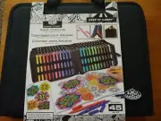 Royal And Langnickel Essentials Adult Coloring Carry Case Art Set NEW
