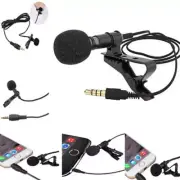 Lavalier Mic Microphone Case For IPhone Smart Phone Recording PC Clip-on Lap.hu