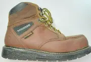 WOLVERINE W211001 Men's Waterproof PLUS 6" Work Boot REV DURASHOCKS Size 11.5 M