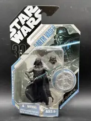 2007 Star Wars Signature Series #28 DARTH VADER Matching Coin R McQUARRIE