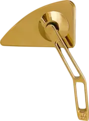 Pro-One Performance Mini Tear Drop Billet Mirror Gold Right