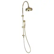 Lillian Twin Shower Gold PVD Brass