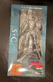 Super Action Statue Silver Chariot JoJo's Bizarre Adventure Part 5 NEW Medicos