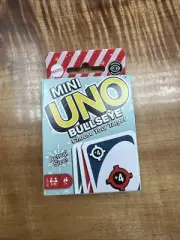Mattel UNO "Mini UNO BullsEye Edition Card Game "Choose Your Target" NEW