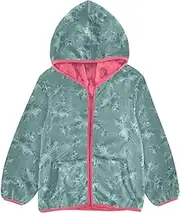 [Caihoyu] Girls Sherpa Lined Hoodie Fleece Baby Boy Clothes Toddler Boy Dress Coat