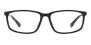 Polaroid PLD D535/G Asian Fit 807 Men's Glasses Black Size 56 - Private Health Rebate - Blue Light Block Available