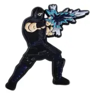 Mortal Kombat Raiden Ninja Enamel Pin. Australian Stock free Au shipping