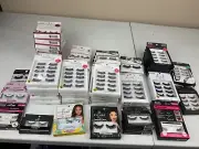 Lot of 52 Fake Eyelash Sets Kiss Eylure Ardell Elf