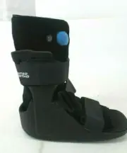 United Ortho Black Short Air Cam Walker Fracture Boot Size - SMALL