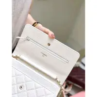 在飛比找Yahoo!奇摩拍賣優惠-Chanel Woc 荔枝紋 Wallet On Chain