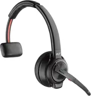 HP POLY Savi 8210 Office Wireless DECT Bluetooth, Single Ear Headset, Black