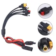 Compact Solar Panel Connector Adapters 4 in 1 for Various Power Stations