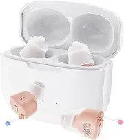 Hearing Aid, Hearing Aids for Senoirs 16 Channel Volume Control Noise Cancellation Ear Amplifiers Digital Hearing Assistance Device with Charging Box