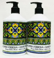 2 Home Body Co LEMON VERBENA Hand Soap Wash Liquid 21.5 oz