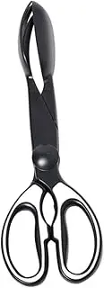 Happyyami 1Pc Portable Pet Poop Scooper Tool Flexible Grip Poop Pickup Clip for Dogs and Cats Easy Handling Waste Picker for Home Backyard Park Cleanup Black